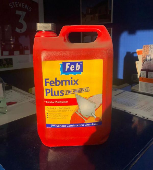 5ltr Febmix Plasticiser